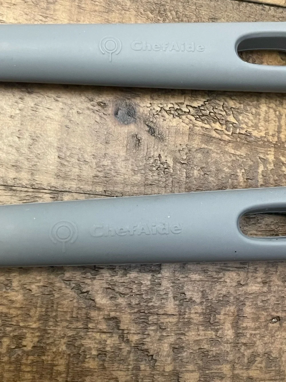 ChefAide 2 Piece Silicone Spatula Set, heat-resistant up to 600°F